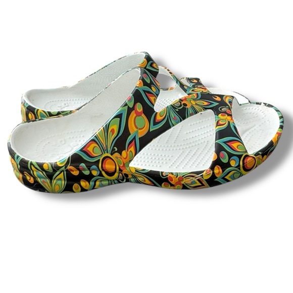 Dawgs Loudmouth Z Sandals – Shagadelic Black – Women’s Size 10 / EU 42 - Picture 3 of 9